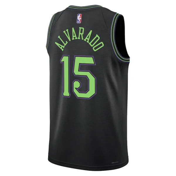 Nike Muški Dres New Orleans Pelicans Jose Alvarado City Edition 2023/24 Swingman Plava