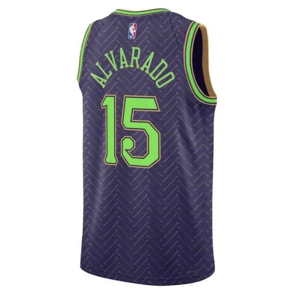 Nike Muški Dres New Orleans Pelicans Jose Alvarado City Edition 2024/25 Swingman Ljubičasta