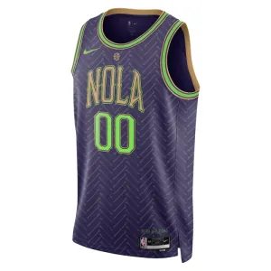 Nike Muški Dres New Orleans Pelicans Personalizacija City Edition 2024/25 Swingman Ljubičasta