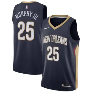 Nike Muški Dres New Orleans Pelicans Trey Murphy III 25 Icon Edition Swingman Navy