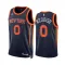 Muški Dres New York Knicks Cameron Reddish 0 Jordan Statement Edition Swingman Navy