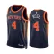 Muški Dres New York Knicks Derrick Rose 4 Jordan Statement Edition Swingman Navy