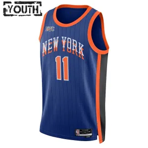 Nike Dječji Dres New York Knicks Jalen Brunson City Edition 2023/24 Swingman Plava