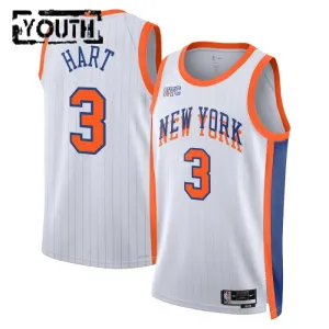 Nike Dječji Dres New York Knicks Josh Hart City Edition 2024/25 Swingman Bijela