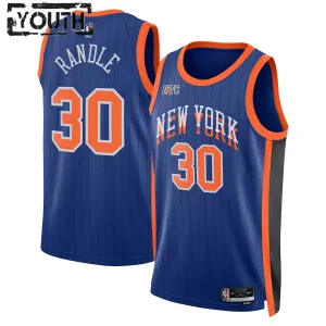 Nike Dječji Dres New York Knicks Julius Randle City Edition 2023/24 Swingman Plava