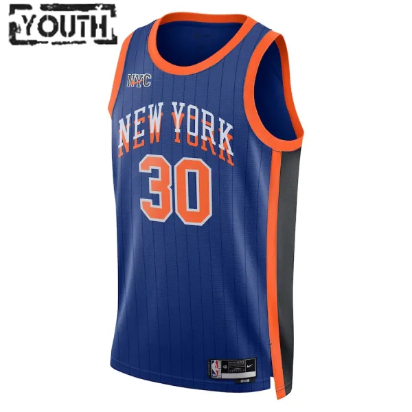 Nike Dječji Dres New York Knicks Julius Randle City Edition 2023/24 Swingman Plava