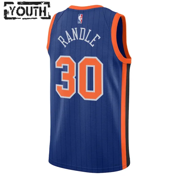 Nike Dječji Dres New York Knicks Julius Randle City Edition 2023/24 Swingman Plava