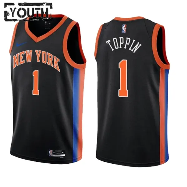 Nike Dječji Dres New York Knicks Obi Toppin 1 City Edition 2022/23 Swingman Nike Dječji Dres New York Knicks Obi Toppin 1 City Edition 2022/23 Swingman
