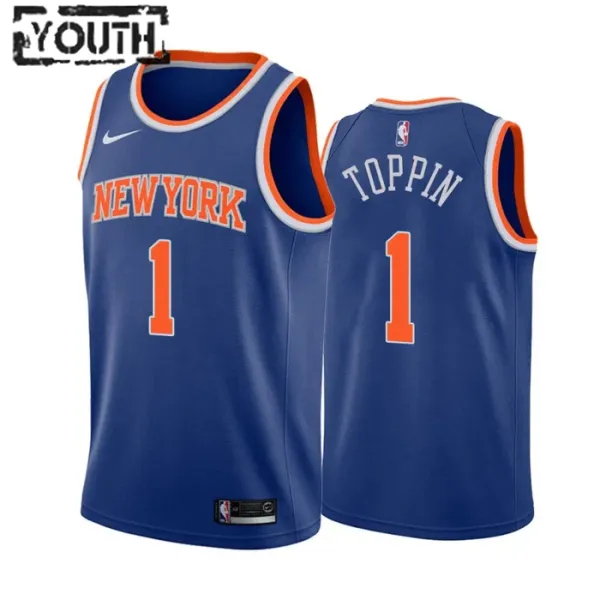Nike Dječji Dres New York Knicks Obi Toppin 1 Icon Edition Swingman Nike Dječji Dres New York Knicks Obi Toppin 1 Icon Edition Swingman