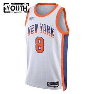 Nike Dječji Dres New York Knicks Og Anunoby City Edition 2024/25 Swingman Bijela