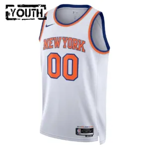 Nike Dječji Dres New York Knicks Personalizacija Association Edition Swingman Bijela