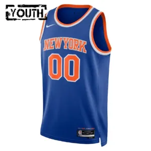 Nike Dječji Dres New York Knicks Personalizacija City Edition 2022/23 Swingman Plava