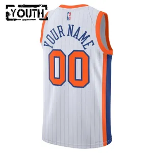Nike Dječji Dres New York Knicks Personalizacija City Edition 2024/25 Swingman Bijela