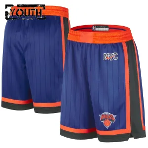 Nike Dječji Kratke Hlače New York Knicks City Edition 2023/24 Swingman Plava