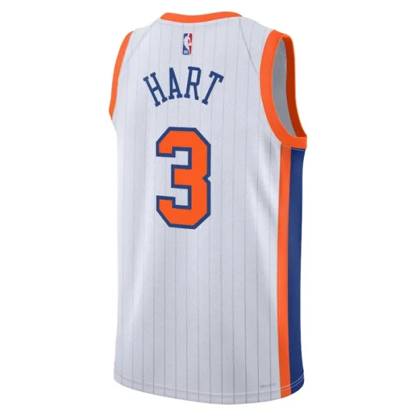 Nike Muški Dres New York Knicks Josh Hart City Edition 2024/25 Swingman Bijela
