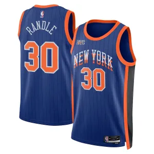 Nike Muški Dres New York Knicks Julius Randle City Edition 2023/24 Swingman Plava
