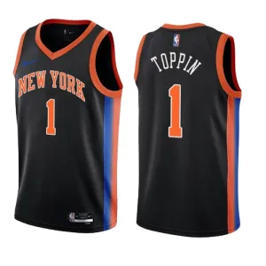 Nike Muški Dres New York Knicks Obi Toppin 1 City Edition 2022/23 Swingman