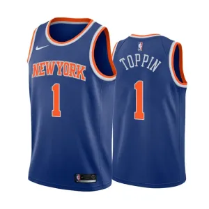 Nike Muški Dres New York Knicks Obi Toppin 1 Icon Edition Swingman