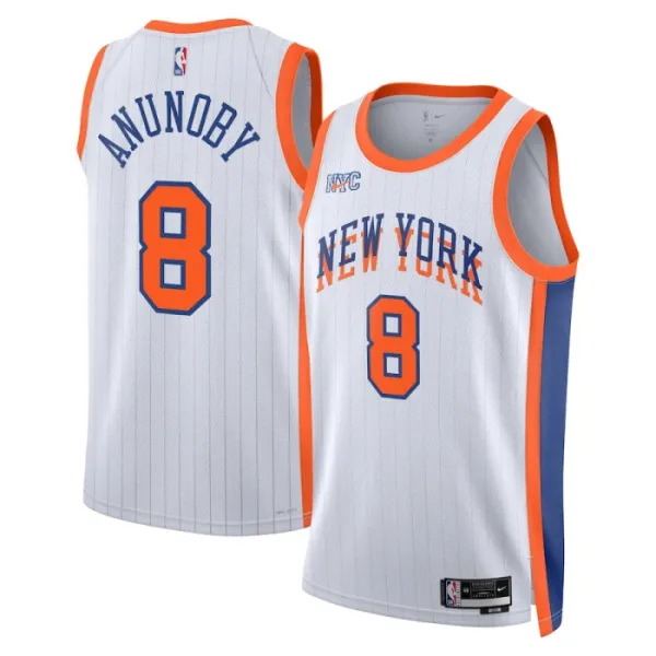 Nike Muški Dres New York Knicks Og Anunoby City Edition 2024/25 Swingman Bijela Nike Muški Dres New York Knicks Og Anunoby City Edition 2024/25 Swingman Bijela