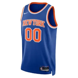 Nike Muški Dres New York Knicks Personalizacija City Edition 2022/23 Swingman Plava