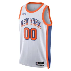 Nike Muški Dres New York Knicks Personalizacija City Edition 2024/25 Swingman Bijela