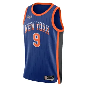 Nike Muški Dres New York Knicks RJ Barrett City Edition 2023/24 Swingman Plava
