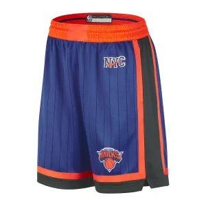 Nike Muški Kratke Hlače New York Knicks City Edition 2023/24 Swingman Plava