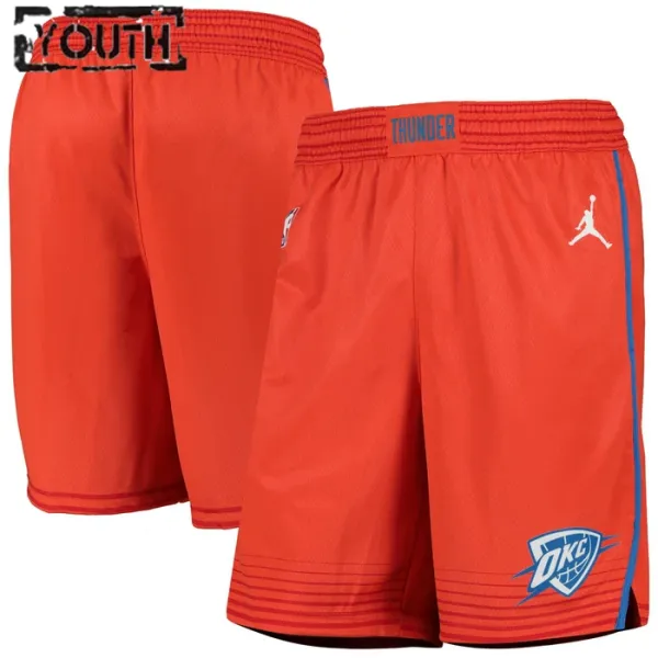Dječji Kratke Hlače Oklahoma City Thunder Jordan Statement Edition 2022/23 Swingman Dječji Kratke Hlače Oklahoma City Thunder Jordan Statement Edition 2022/23 Swingman