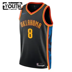 Nike Dječji Dres Oklahoma City Thunder Jalen Williams City Edition 2024/25 Swingman Crna