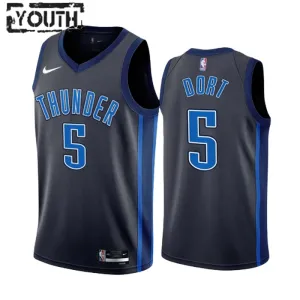 Nike Dječji Dres Oklahoma City Thunder Luguentz Dort 5 City Edition 2022/23 Swingman Crna