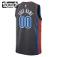 Nike Dječji Dres Oklahoma City Thunder Personalizacija City Edition 2022/23 Swingman Crna