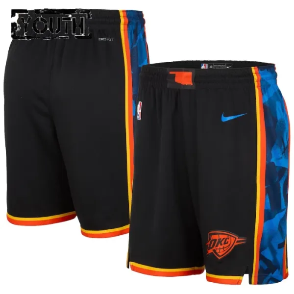 Nike Dječji Kratke Hlače Oklahoma City Thunder City Edition 2024/25 Swingman Nike Dječji Kratke Hlače Oklahoma City Thunder City Edition 2024/25 Swingman