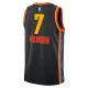 Nike Muški Dres Oklahoma City Thunder Chet Holmgren City Edition 2024/25 Swingman Crna