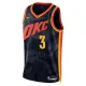Nike Muški Dres Oklahoma City Thunder Josh Giddey City Edition 2023/24 Swingman Crna