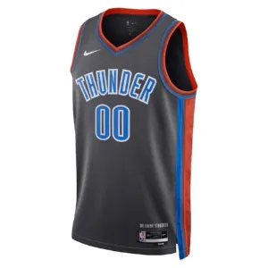 Nike Muški Dres Oklahoma City Thunder Personalizacija City Edition 2022/23 Swingman Crna