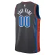 Nike Muški Dres Oklahoma City Thunder Personalizacija City Edition 2022/23 Swingman Crna