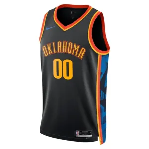 Nike Muški Dres Oklahoma City Thunder Personalizacija City Edition 2024/25 Swingman Crna