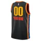 Nike Muški Dres Oklahoma City Thunder Personalizacija City Edition 2024/25 Swingman Crna