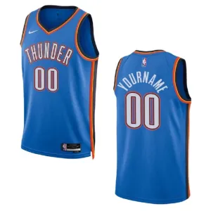Nike Muški Dres Oklahoma City Thunder Personalizacija Icon Edition 2022/23 Swingman Plava
