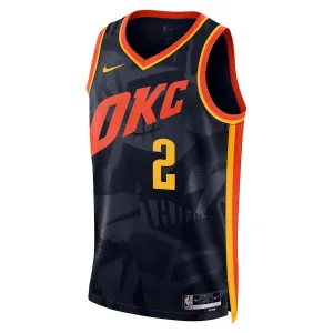 Nike Muški Dres Oklahoma City Thunder Shai Gilgeous Alexander City Edition 2023/24 Swingman Crna