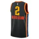 Nike Muški Dres Oklahoma City Thunder Shai Gilgeous Alexander City Edition 2024/25 Swingman Crna