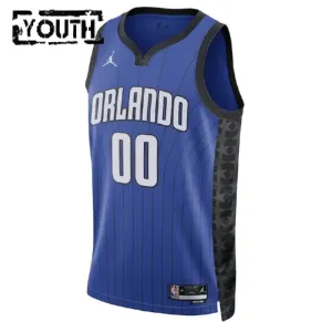 Dječji Dres Orlando Magic Jordan Personalizacija Statement Edition Swingman Plava