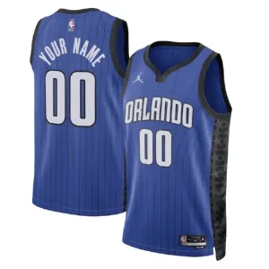 Muški Dres Orlando Magic Jordan Personalizacija Statement Edition Swingman Plava