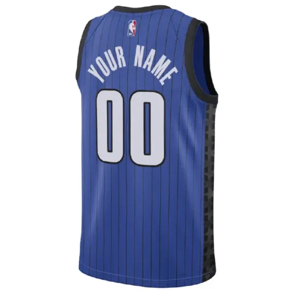 Muški Dres Orlando Magic Jordan Personalizacija Statement Edition Swingman Plava