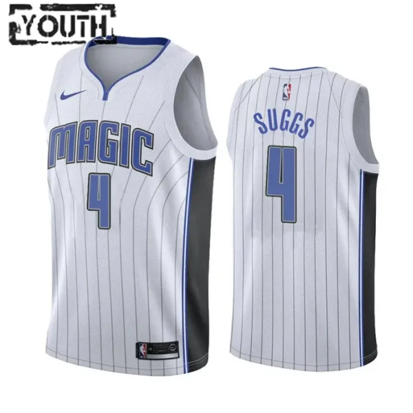 Nike Dječji Dres Orlando Magic Jalen Suggs 4 Association Edition Swingman Bijela Nike Dječji Dres Orlando Magic Jalen Suggs 4 Association Edition Swingman Bijela