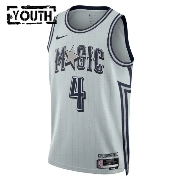 Nike Dječji Dres Orlando Magic Jalen Suggs City Edition 2024/25 Swingman Sivo