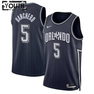 Nike Dječji Dres Orlando Magic Paolo Banchero City Edition 2023/24 Swingman Navy