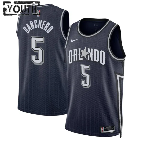 Nike Dječji Dres Orlando Magic Paolo Banchero City Edition 2023/24 Swingman Navy Nike Dječji Dres Orlando Magic Paolo Banchero City Edition 2023/24 Swingman Navy