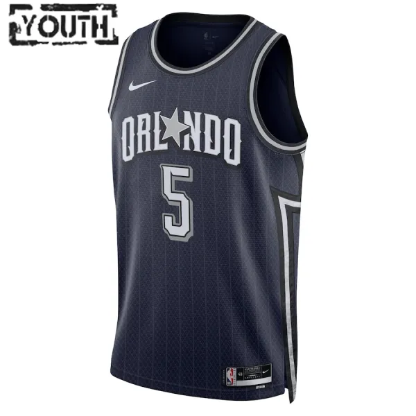 Nike Dječji Dres Orlando Magic Paolo Banchero City Edition 2023/24 Swingman Navy