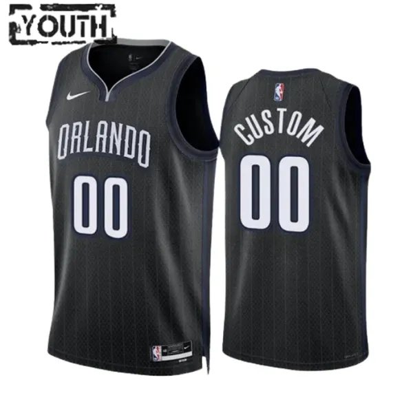 Nike Dječji Dres Orlando Magic Personalizacija City Edition 2022/23 Swingman Crna Nike Dječji Dres Orlando Magic Personalizacija City Edition 2022/23 Swingman Crna